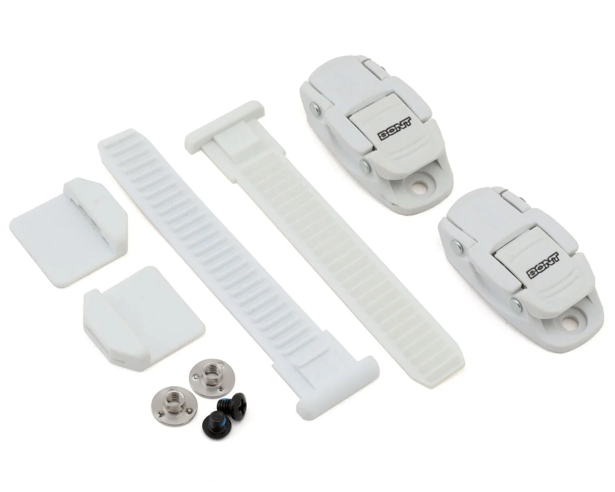 Bont Slimline Buckle Kit (White)